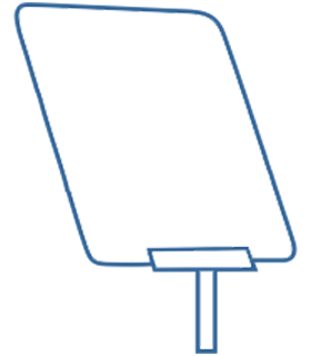 teleprompter glass